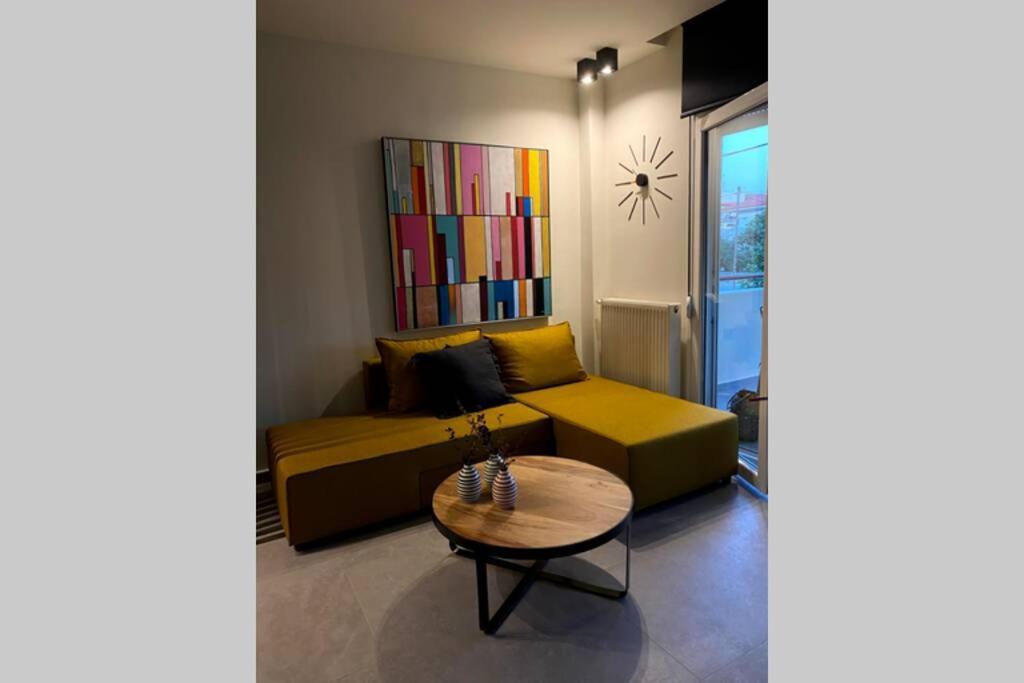 Vyron 1 Elegance Apartment Nea Michaniona Ngoại thất bức ảnh